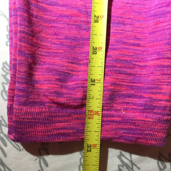 Pink Yoga Pants Narrow Cuff Petite L - Picture 5 of 11